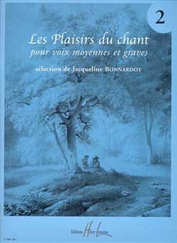Les Plaisirs Du Chant Volume 2. Voix Moyenne / Grave - Partition