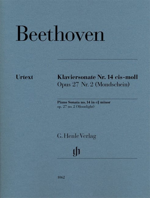Sonate au Clair de Lune BEETHOVEN Partition Piano