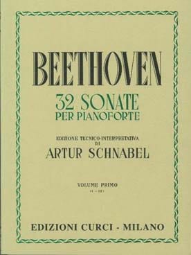 Sonates Volume 1 BEETHOVEN Partition Piano