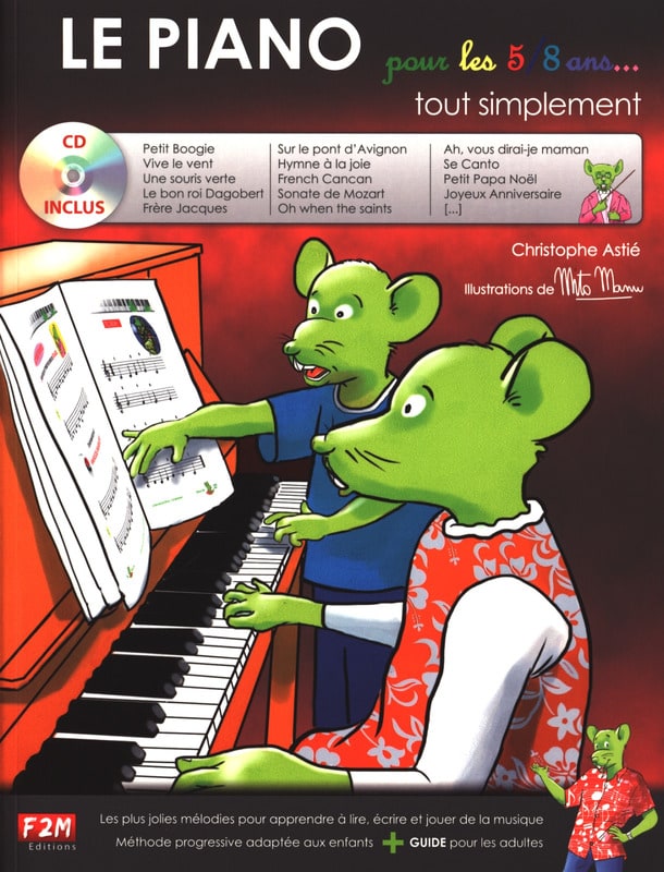 Le Piano pour les 5-8 ans... Tout simplement Partition Piano