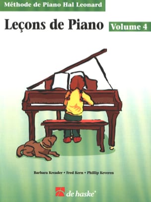 Leçons de Piano Volume 4 HAL LEONARD Partition Piano