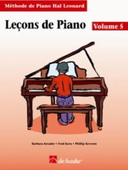 Leçons de Piano Volume 5 HAL LEONARD Partition Piano