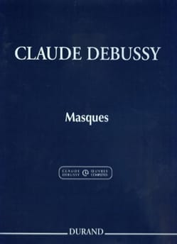 Masques DEBUSSY Partition Piano