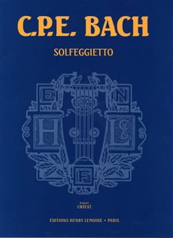 Solfeggietto Carl-Philipp Emanuel Bach Partition Piano
