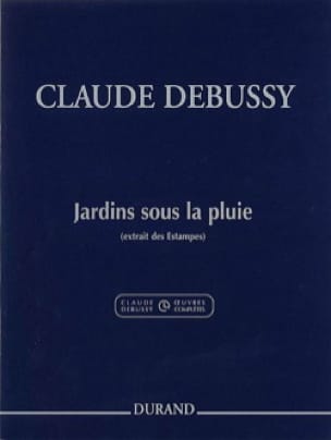 Jardins sous la Pluie - DEBUSSY - Partition - Piano