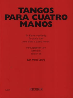 Tangos Para Cuatro Manos Partition Piano