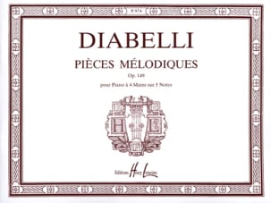 Pièces Mélodiques Opus 149. 4 Mains DIABELLI Partition Piano