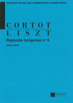 Rhapsodie hongroise N° 6 LISZT Partition Piano