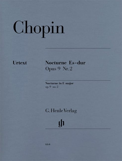 Nocturne en Mi bémol majeur Opus 9-2 - CHOPIN - Partition - Piano