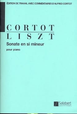 Sonate en Si Mineur LISZT Partition Piano