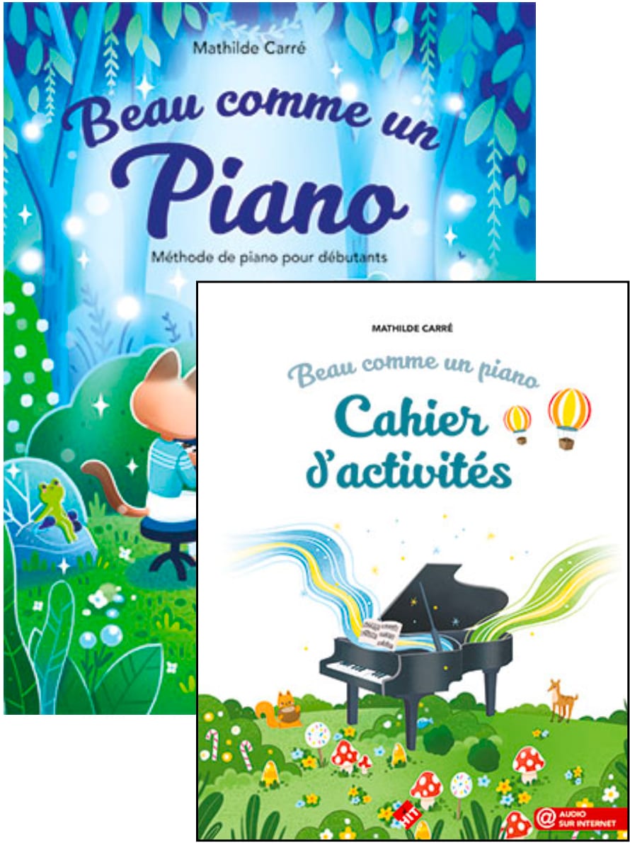 Beau comme un piano - PACK - Mathilde Carré - Partition - Piano