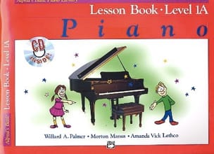 Lesson Book Level 1A - Piano ALFRED Partition Piano