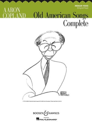 Old American Songs. Voix Moyenne COPLAND Partition Mélodies
