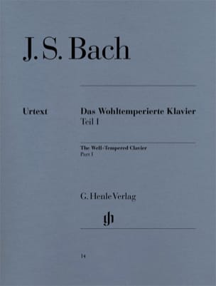 Le Clavier Bien Tempéré Volume 1 BACH Partition Piano