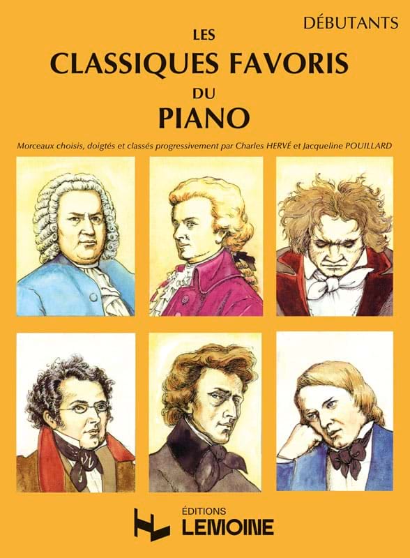 Classiques Favoris Débutants Partition Piano