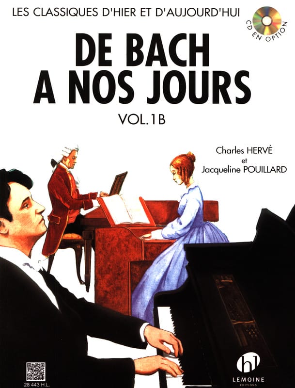 de Bach à nos Jours - Volume 1B Partition Piano