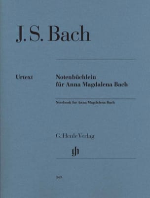 Petit Livre d'Anna Magdalena Bach BACH Partition Piano