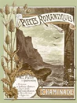 Pièces romantiques. 4 mains Chaminade Cécile Partition Piano