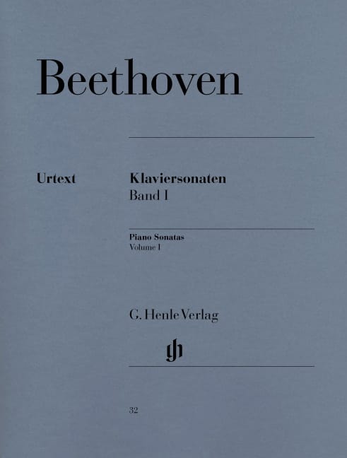 Sonates pour Piano Volume 1 BEETHOVEN Partition Piano