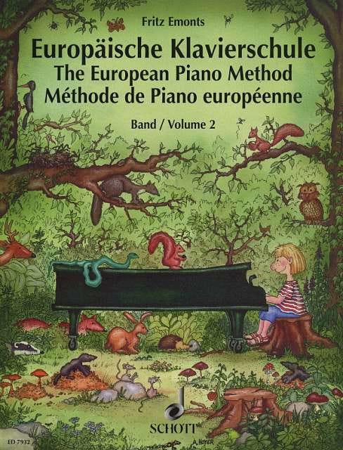 Méthode Européenne de Piano Volume 2 Fritz Emonts Partition Piano
