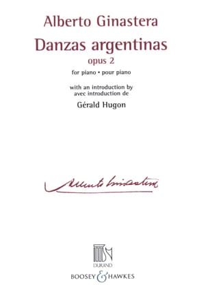 Danses Argentines GINASTERA Partition Piano