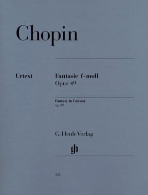 Fantaisie Fa Mineur Opus 49 CHOPIN Partition Piano