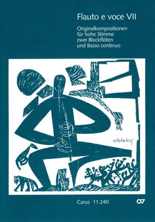 Flauto E Voce. Volume 7 Partition Musique de chambre vocale