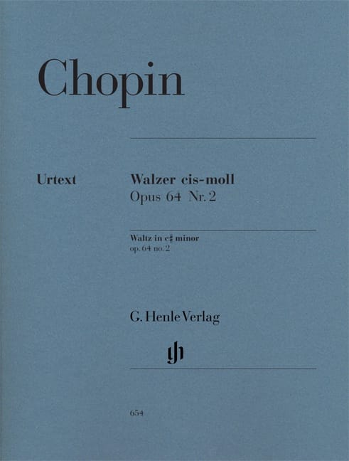 Valse Do dièse Mineur Opus 64-2 CHOPIN Partition Piano