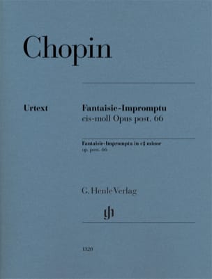 Fantaisie-Impromptu en Ut dièse mineur CHOPIN Partition Piano