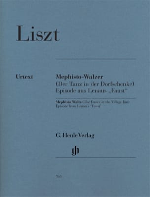 Mephisto-Valse 1ère LISZT Partition Piano