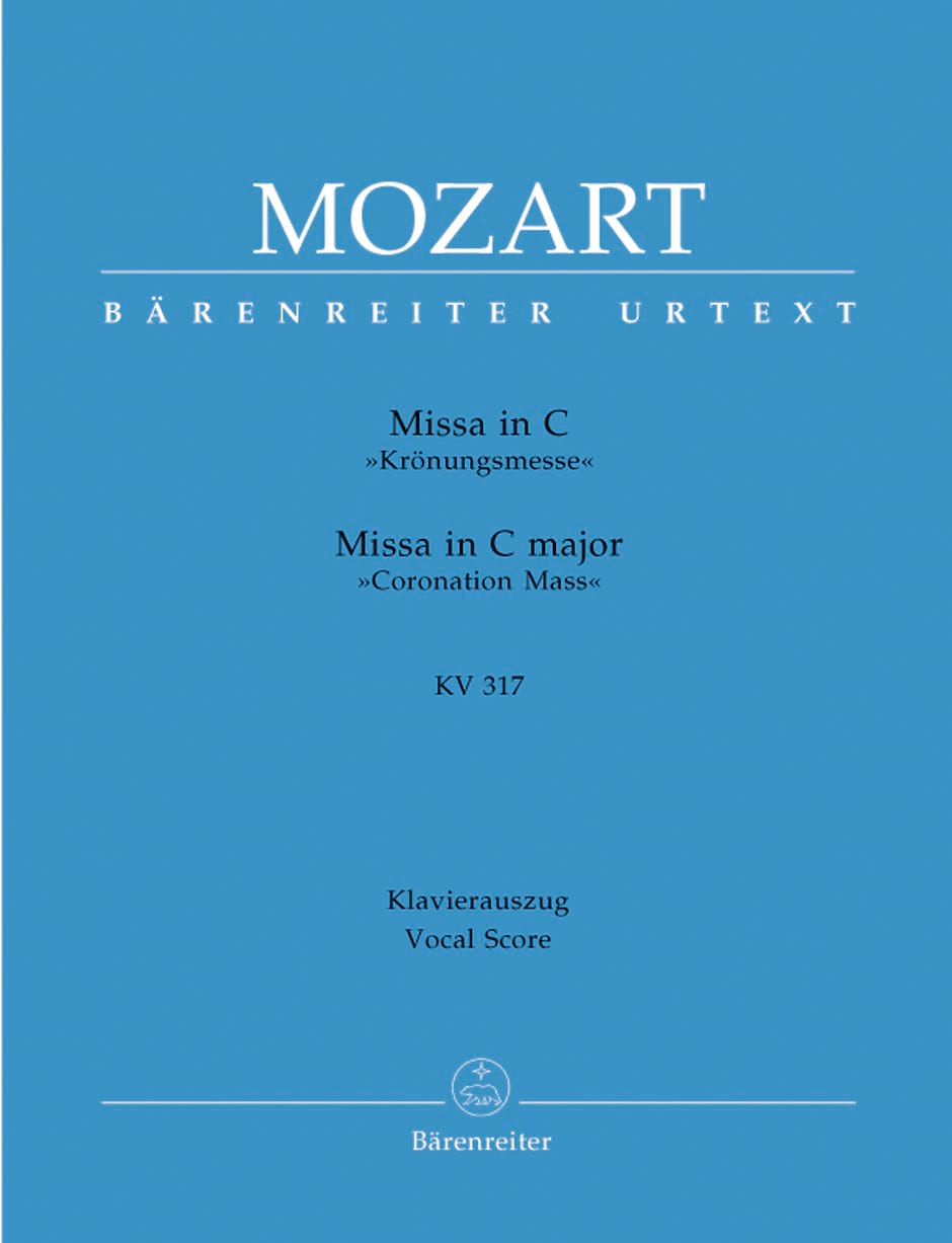 Messe du Couronnement - Choeur MOZART Partition Chœur