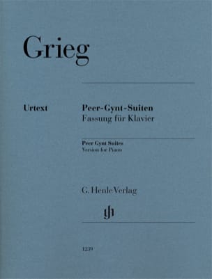 Peer Gynt - Suites N° 1 et 2 GRIEG Partition Piano