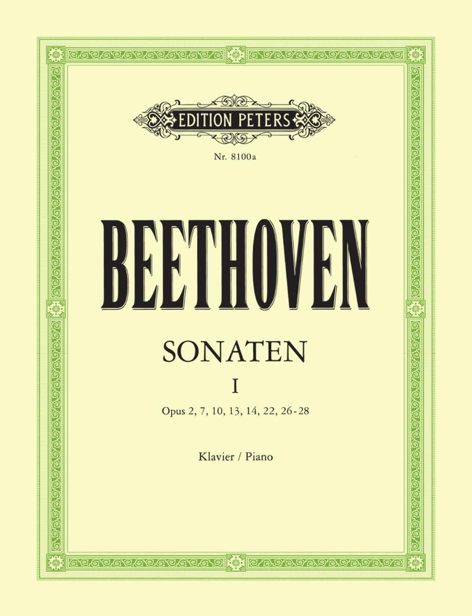 Sonates pour piano. Volume 1 BEETHOVEN Partition Piano