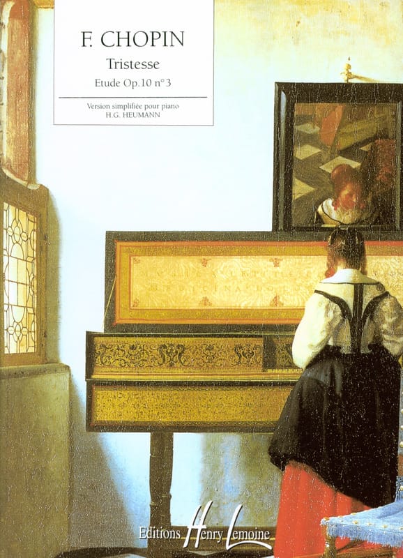 Tristesse Opus 10-3 CHOPIN Partition Piano