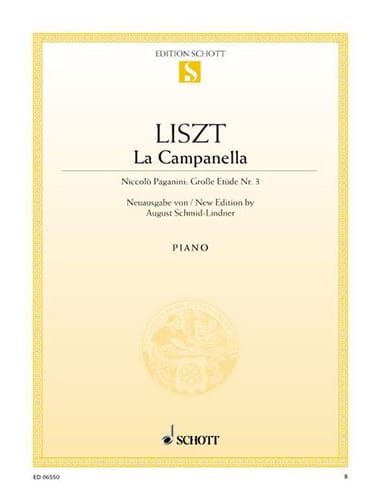 La Campanella LISZT Partition Piano