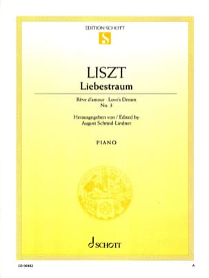 Liebestraum N° 3 - Piano LISZT Partition Piano