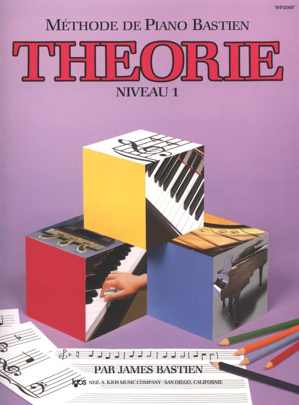 Méthode de Piano Bastien - Théorie Niveau 1 BASTIEN Partition Piano