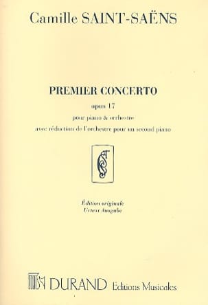 Concerto pour piano n° 1 Opus 17 SAINT-SAËNS Partition Piano