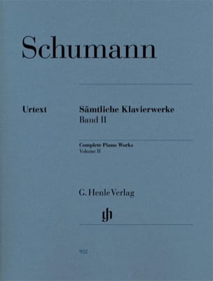 Oeuvre Complète Pour Piano - Volume 2 SCHUMANN Partition Piano