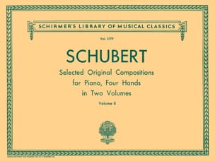 Oeuvres Pour 4 Mains Volume 2 SCHUBERT Partition Piano