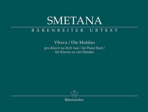 Die Moldau Vltava. 4 mains SMETANA Partition Piano