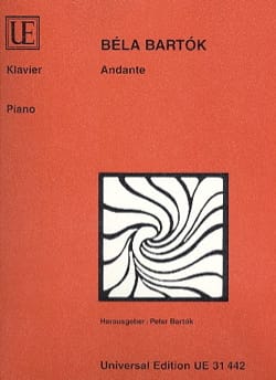 Andante BARTOK Partition Piano